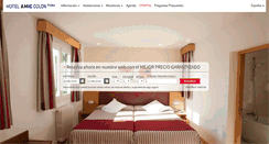 Desktop Screenshot of hotelcolonpalma.com